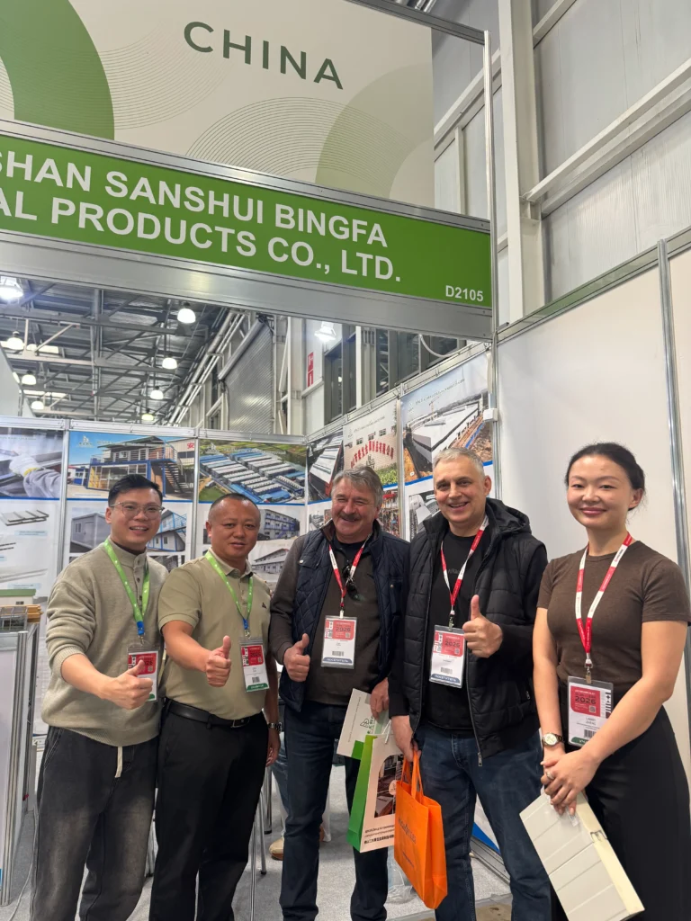 bingfa-steel-team-and-international-clients-at-mosbuild-2026-scaled