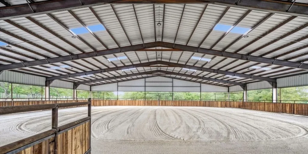clear-span-steel-horse-riding-arena-interior-with-skylights