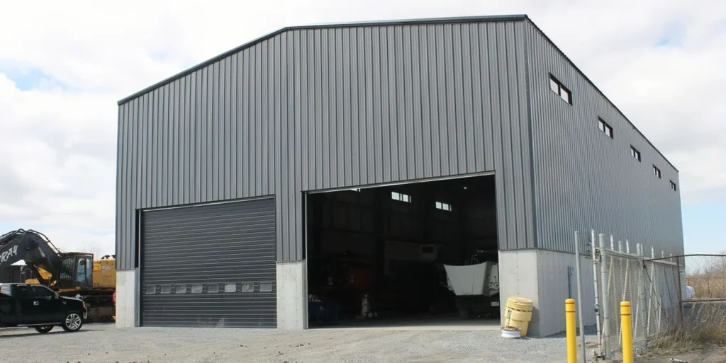 gray-steel-structure-workshop-exterior