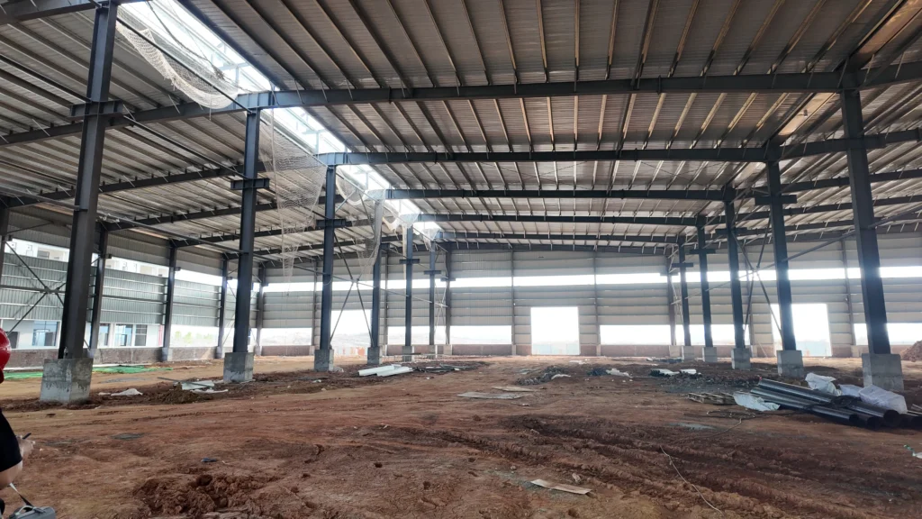 manila-industrial-steel-structure-workshop-interior-frame-2