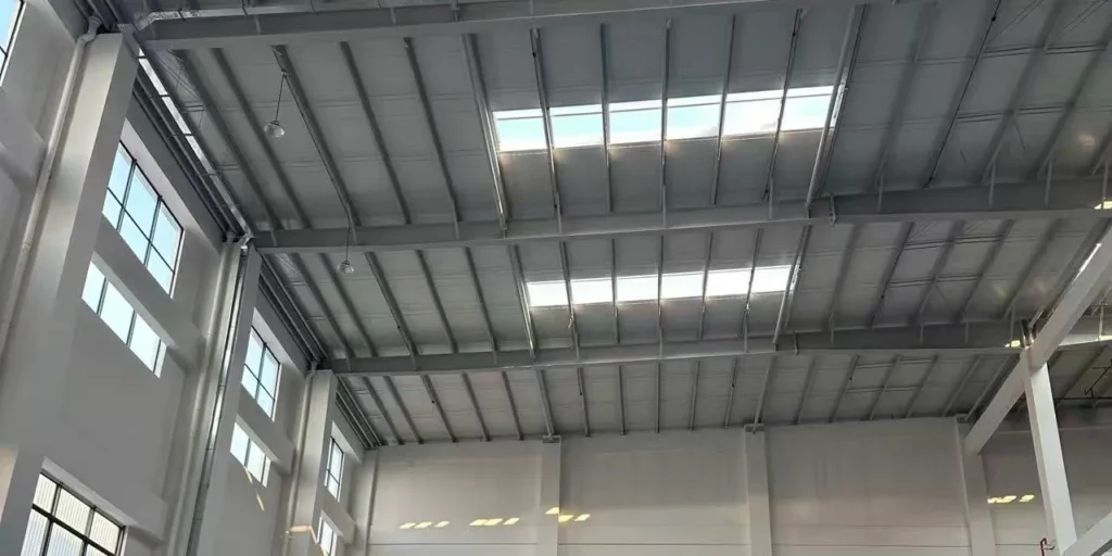 prefabricated-steel-workshop-column-beam-detail