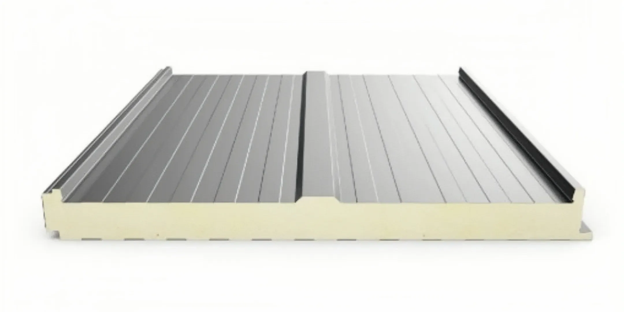 Representative PU sandwich panel joint detail