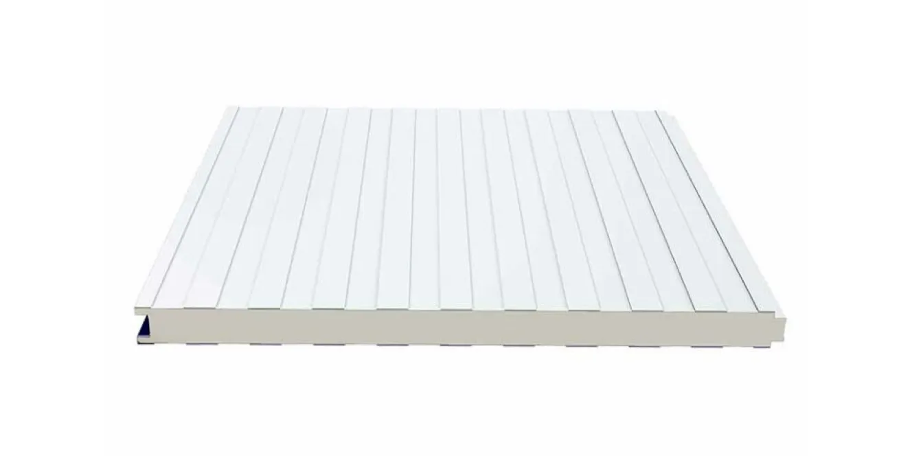 Representative white PU sandwich panel product