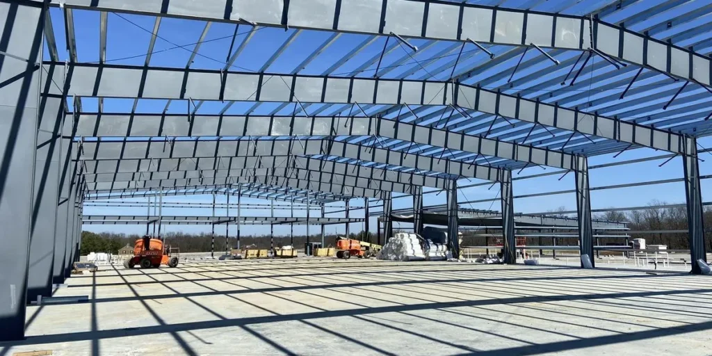 steel-structure-warehouse-roof-frame-interior
