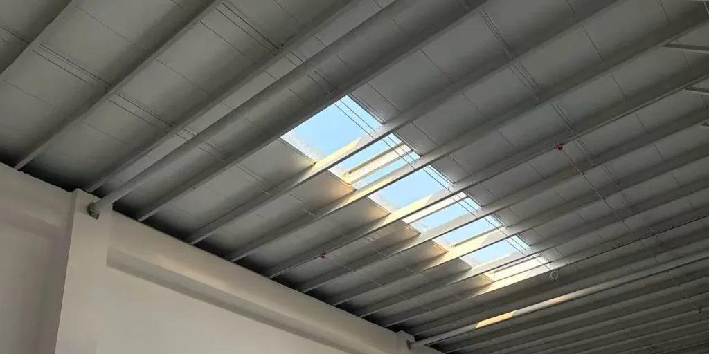 steel-structure-workshop-roof-frame