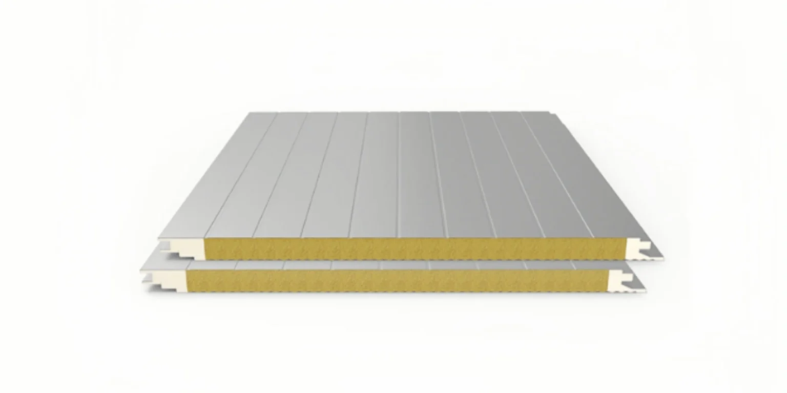 PU Edge Sealed Rock Wool Wall Panel