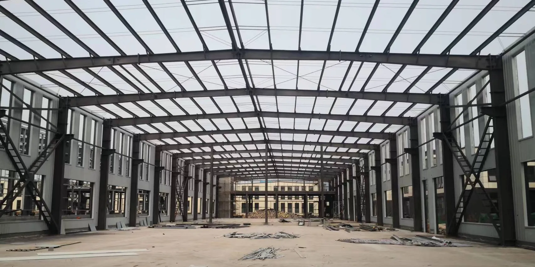 clear-span-steel-warehouse-building-frame