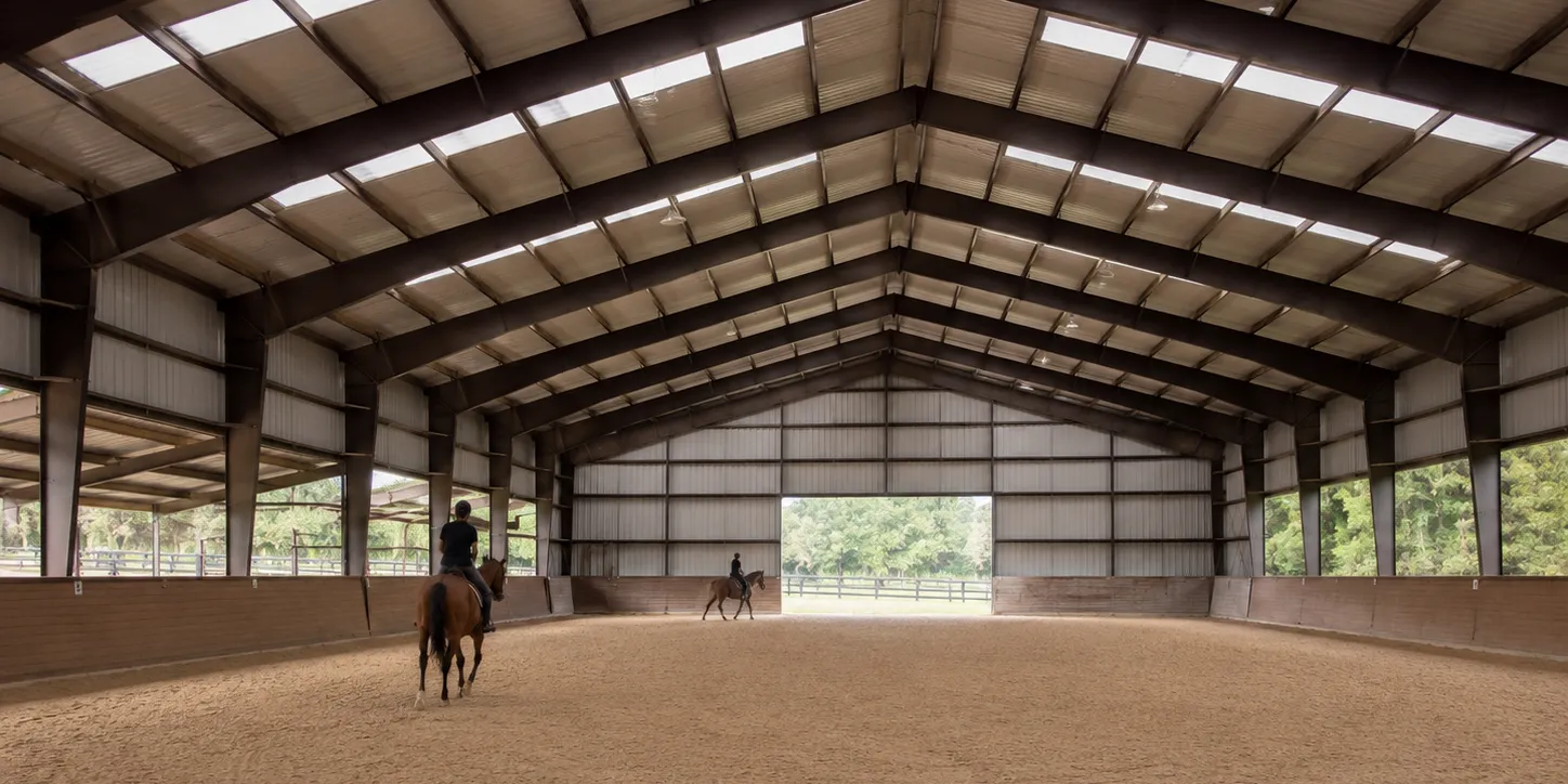 covered-riding-arena-steel-building-interior