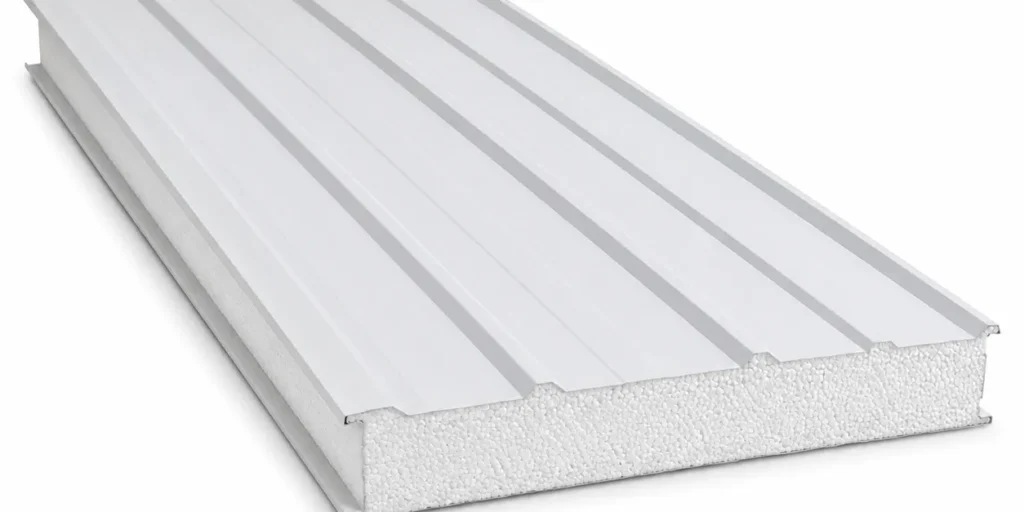 EPS roof sandwich panel for steel building roofs