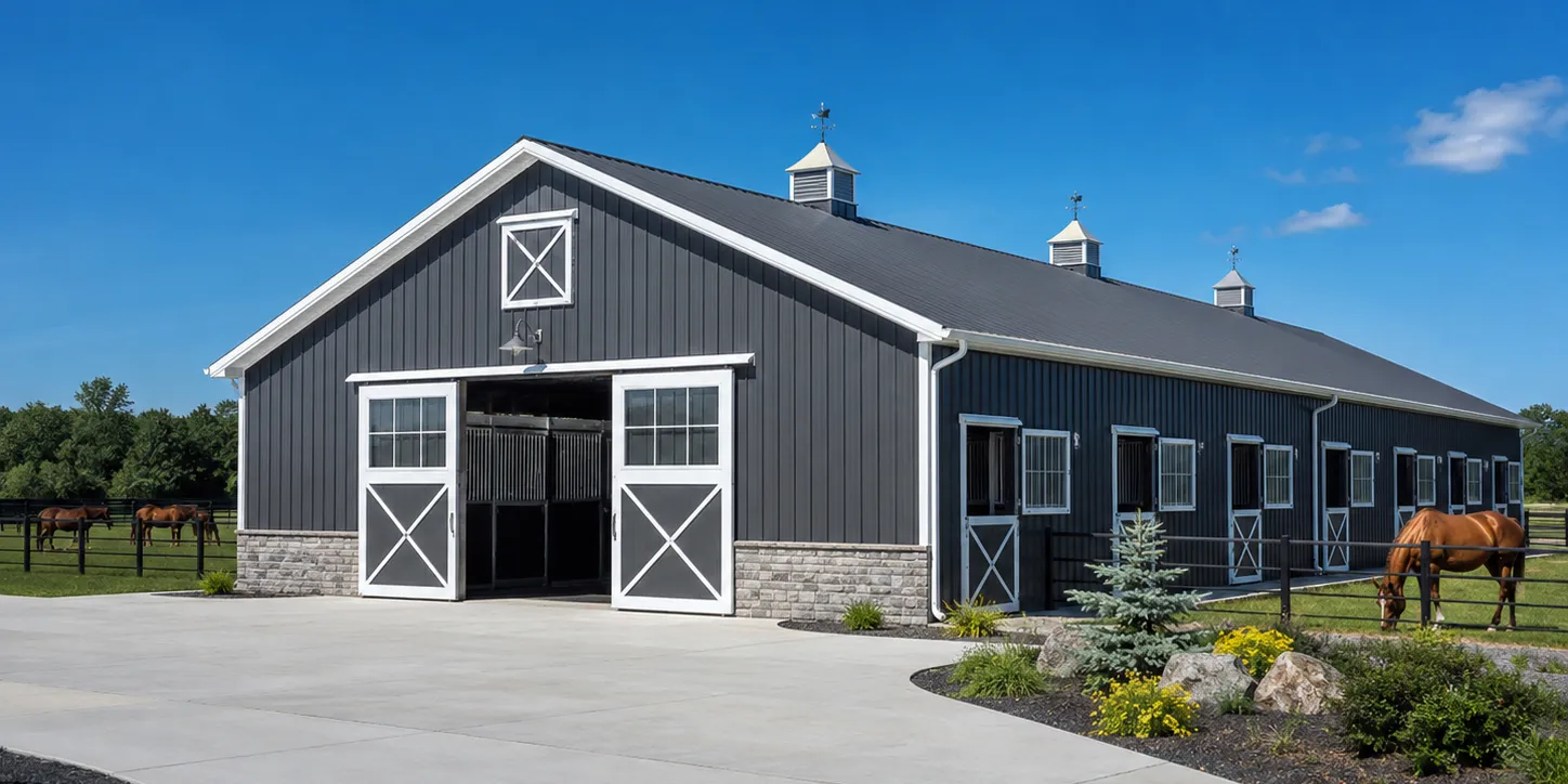 metal-horse-barn-building-with-stables