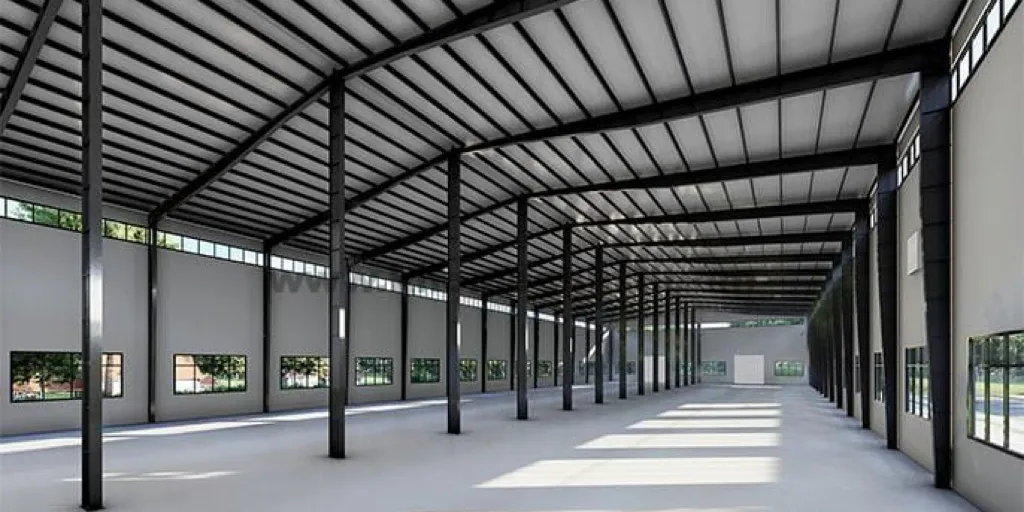 steel-structure-building-interior-frame