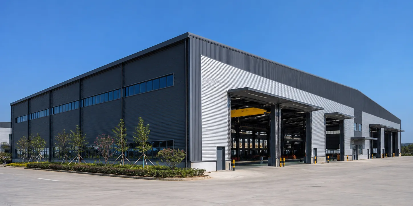 steel-workshop-building-with-overhead-crane-exterior