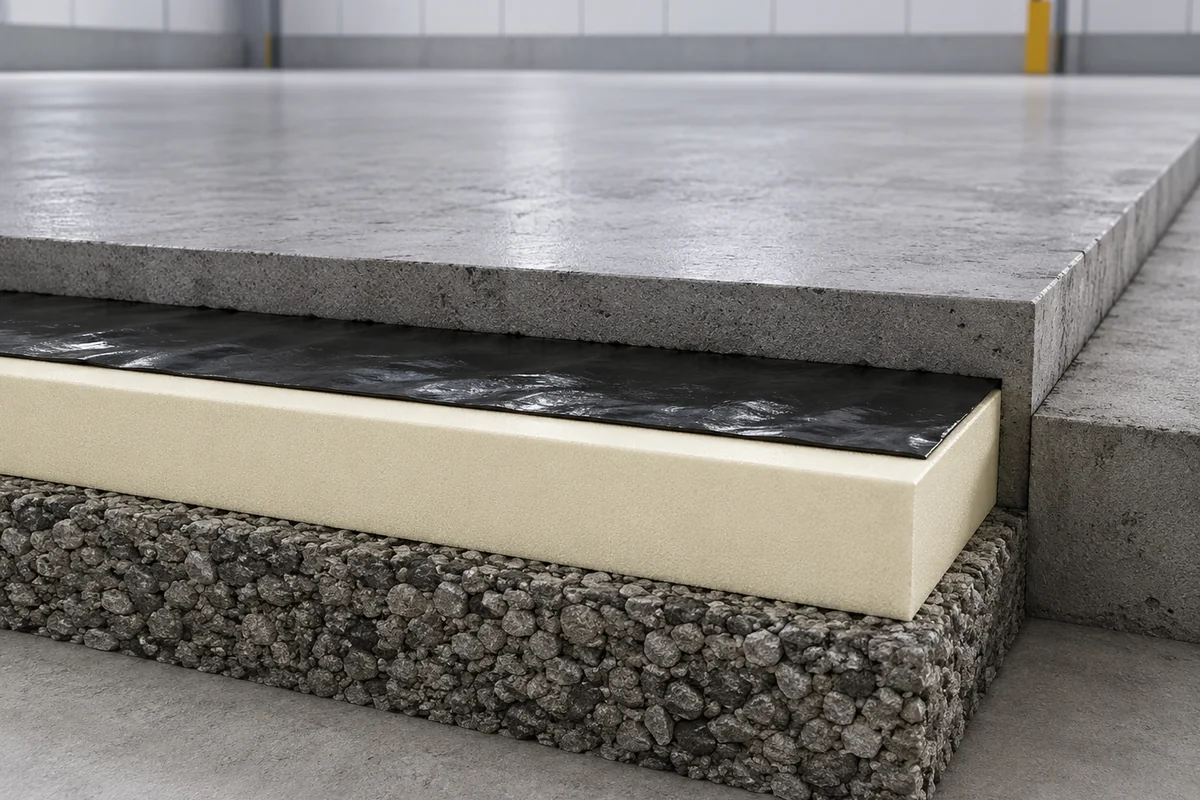 cold storage warehouse floor insulation