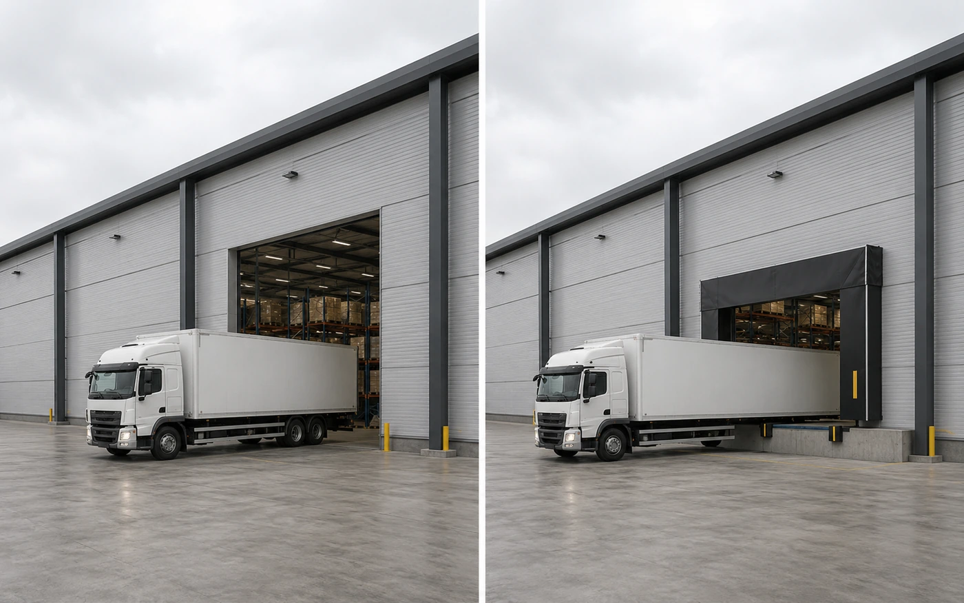 ground level access vs raised loading dock comparison