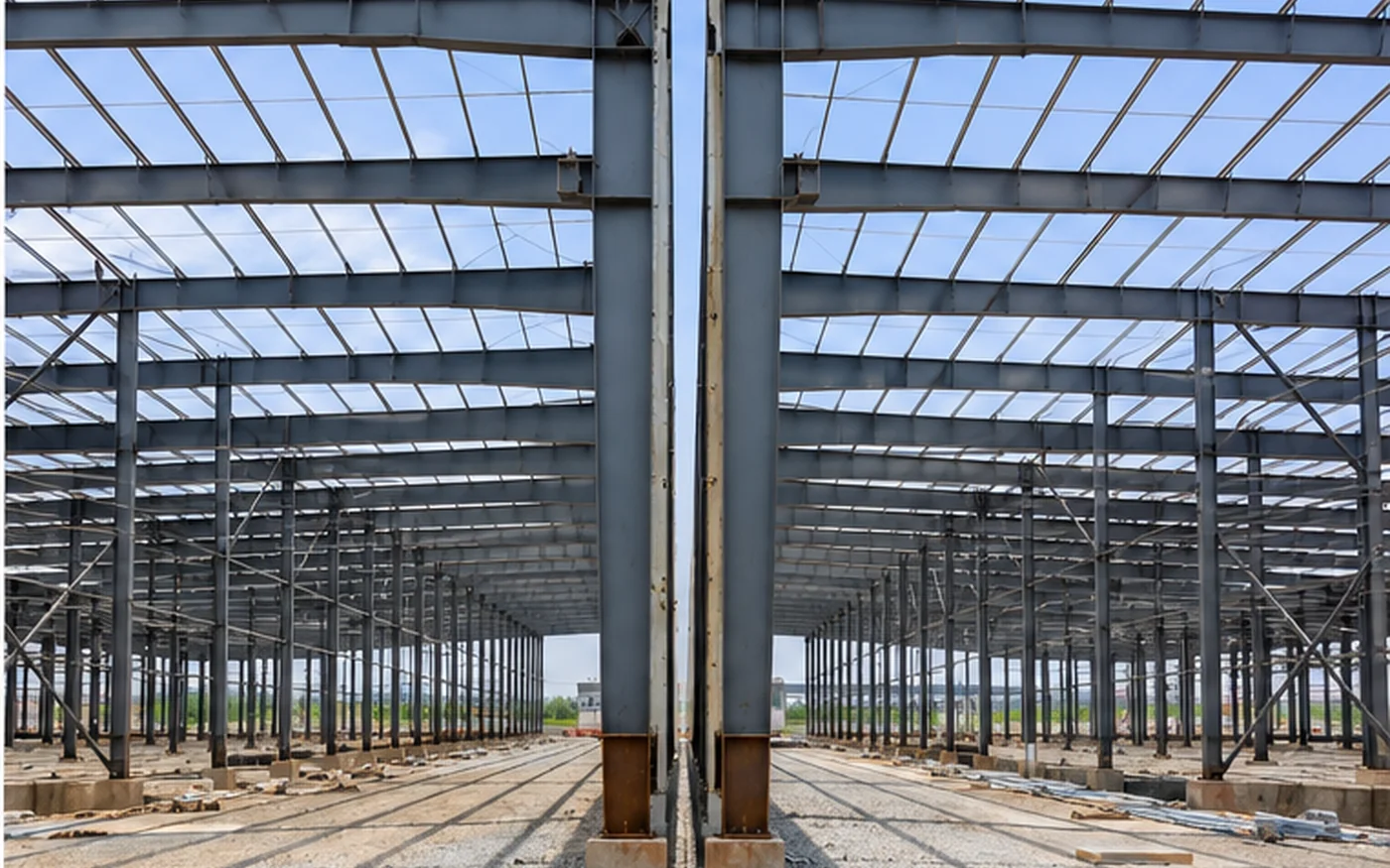 steel warehouse structural movement joint zone